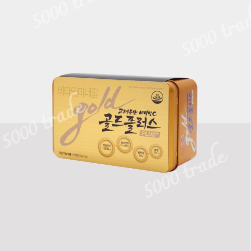 <b>고려은단</b> 비타민C 골드플러스 미네랄 <b>무기질</b> 1박스 (120정)