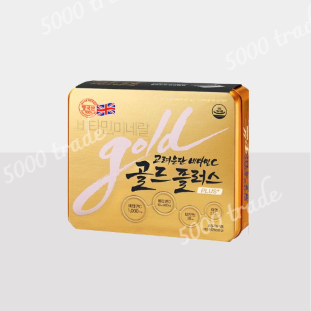 <b>고려은단</b> 비타민C 골드플러스 미네랄 <b>무기질</b> 1박스 (240정)