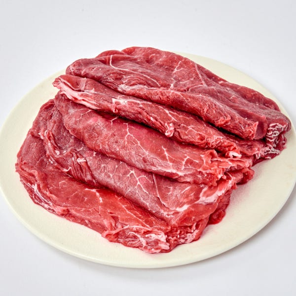 고기소녀 우삼겹 우둔살 홍두깨살 1kg 소불고기용 목초육 소앞다리살
