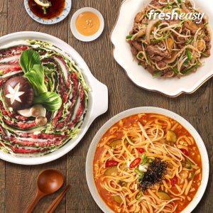 집들이 한상 냉장 세트(밀푀유+차돌숙볶음+장칼국수)