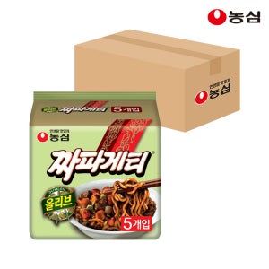 농심 올리브짜파게티 140g, 40개