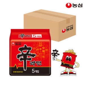 농심 신라면 120g, 40개