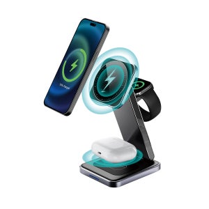 마하링크 3 IN 1 맥세이프 고속 무선충전기 ML-WCFS1