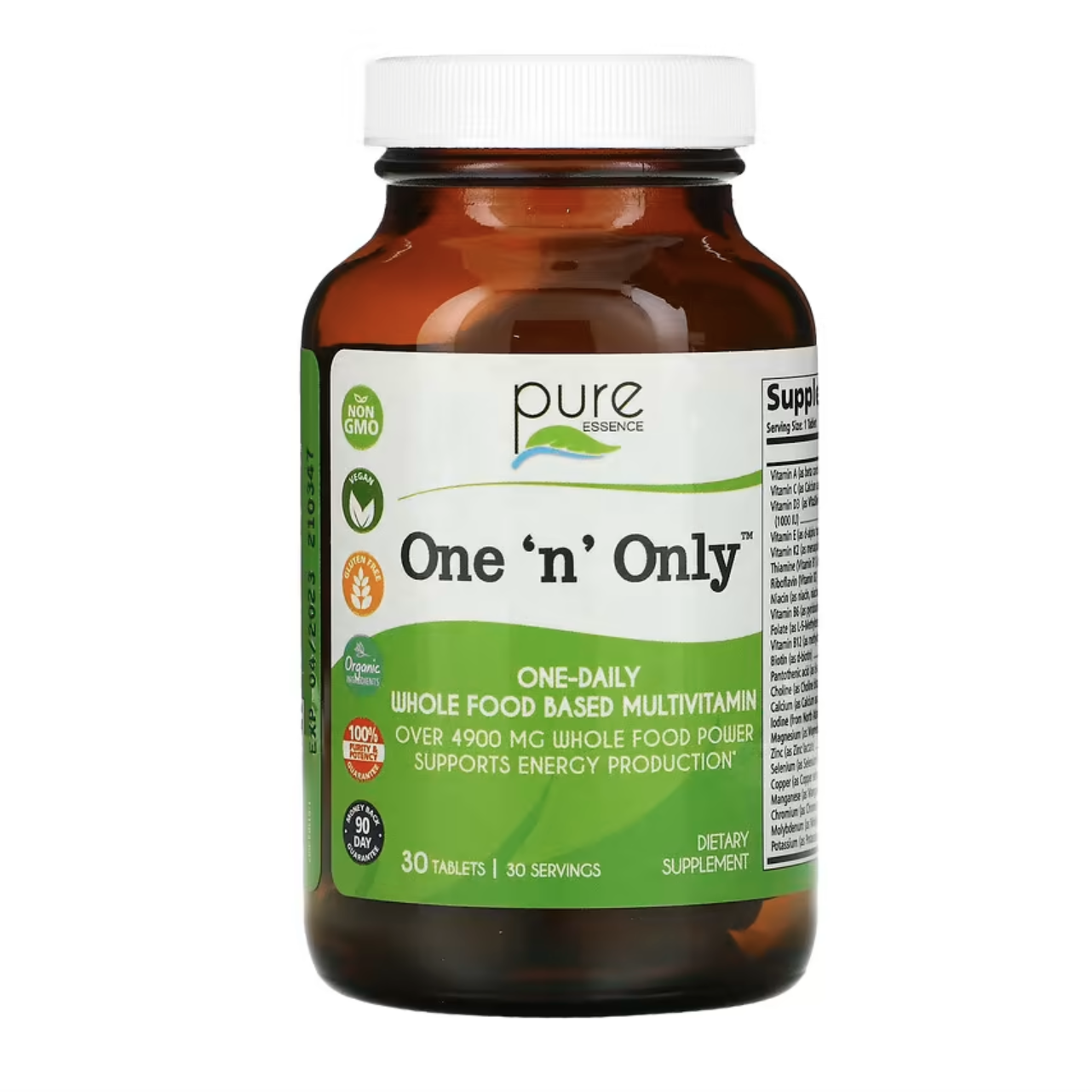 <b>Pure Essence</b> One n Only 종합<b>비타민</b> 30정