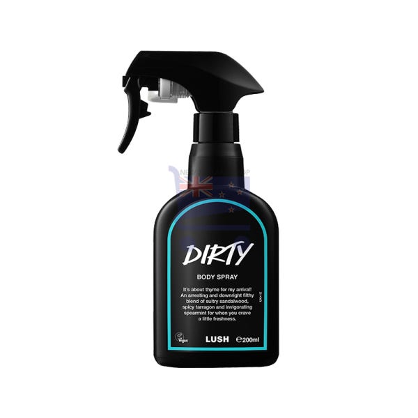 러쉬 더티 바디스프레이 200ml 뉴질랜드 내수용 직구