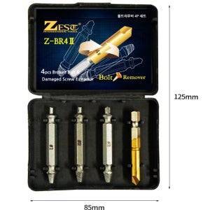 양날용 볼트리무버 4P세트 마모된 피스볼트제거