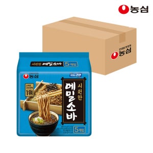 농심 메밀소바 127g, 40개