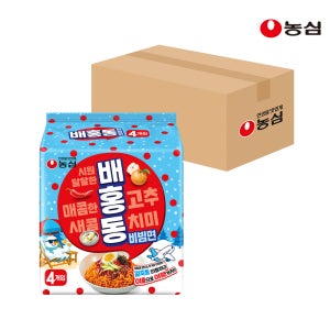 농심 배홍동 비빔면 137g, 32개