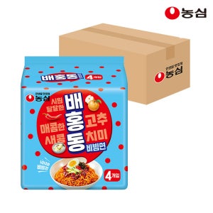 농심 배홍동 비빔면 137g, 32개