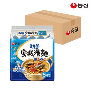 농심 해물 안성탕면 112g, 40개