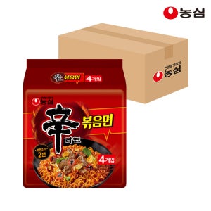 농심 신라면 볶음면 131g, 32개