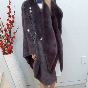 (오늘배송) 에우렐 휘메일 밍크 코트 s81873