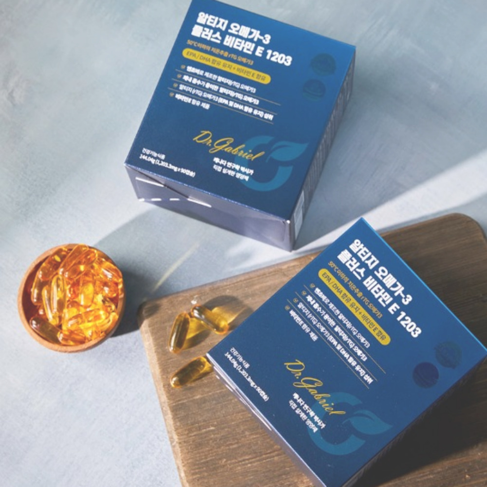 알티지 오메가 3 플러스 비타민 E 1203 (1203.3mg x 90캡슐)