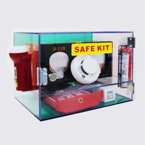 SAFE KIT 화재대응비상기구세트 JI-A25전용 300x250x250H 안전용품포함