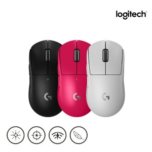 로지텍 G PRO X 슈퍼라이트2 무선 게이밍 마우스 지슈라2 마우스피트세트 정품