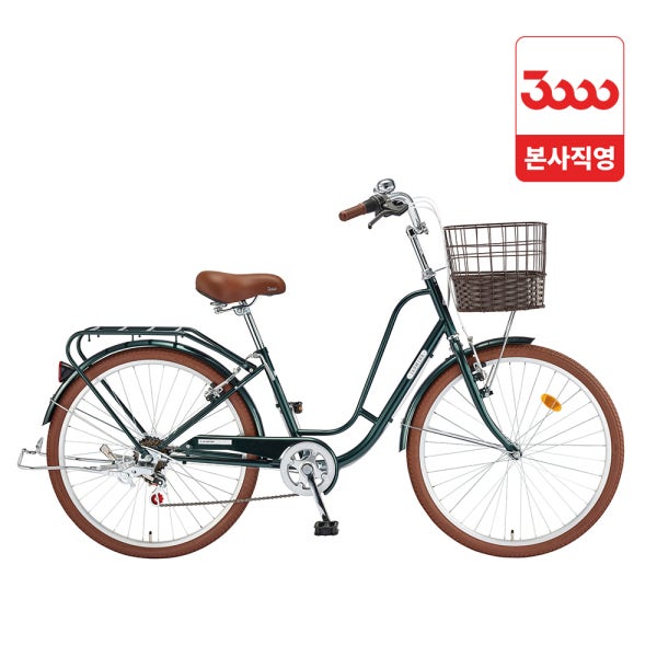 자스민 26 7단 시티 클래식 여성 자전거 완조립 삼천리 본사직영몰