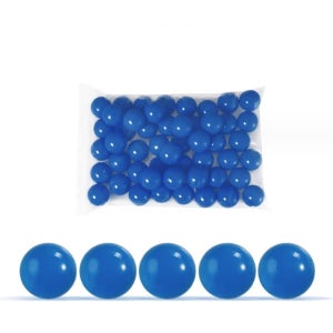 행사 복권당첨 이벤트 경품 뽑기 원형 캡슐 추첨볼 랜덤볼 파랑