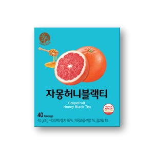 송원 우리차 자몽 허니 블랙티 40개입, 1개