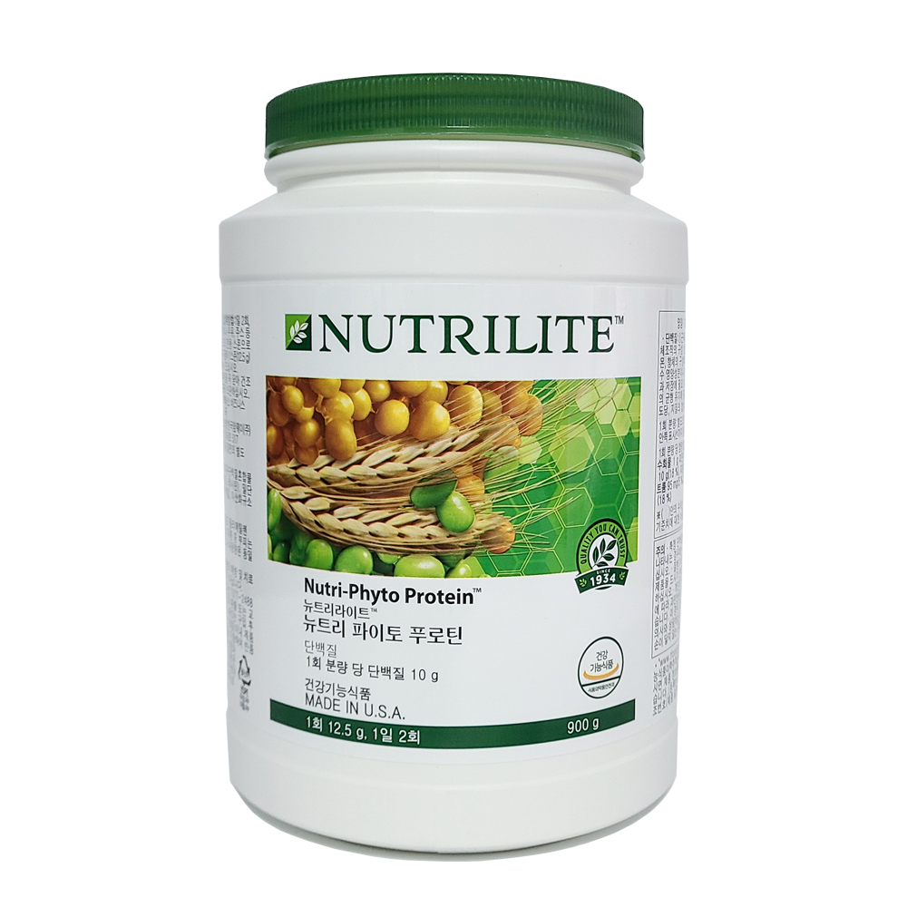 암웨이 <b>뉴트리라이트 파이토</b> 푸로틴 900g