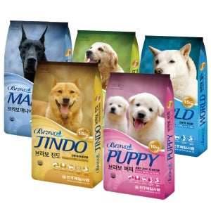 천하제일 브라보 개사료 10kg 대용량 중대형견 모견 진돗개 강아지사료 아기강아지