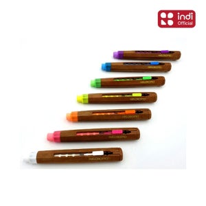 하고로모 친환경 우드 멀티 쵸크 자석 분필 슬라이딩 홀더 랜덤 분필 1개 포함