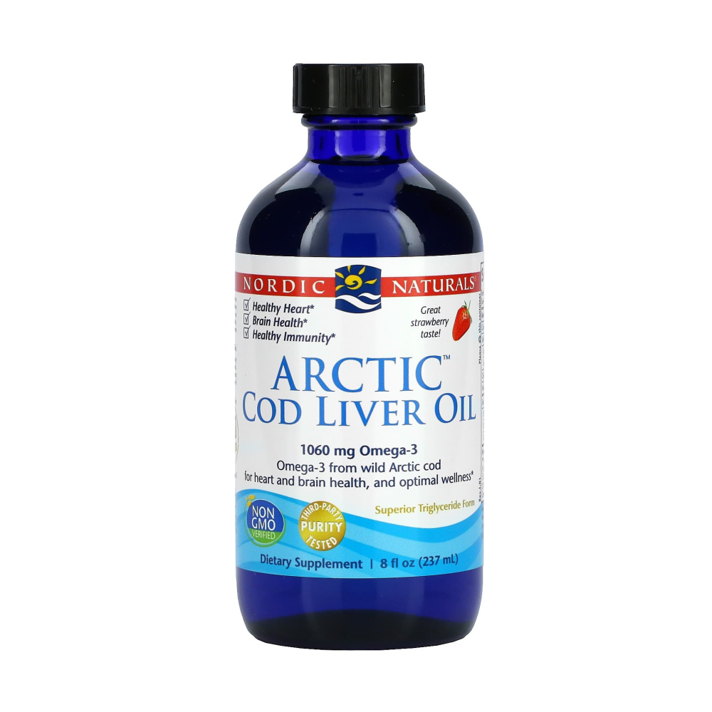 노르딕내추럴스 아틱 <b>코드리버오일</b> 스트로베리 237ml