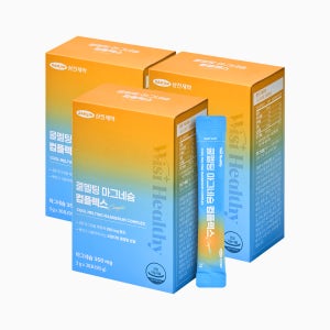 삼진제약 위시헬씨 쿨멜팅 마그네슘 컴플렉스 30포, 3개