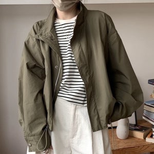 여성 바람막이 자켓 가을 겨울 환절기 숏점퍼