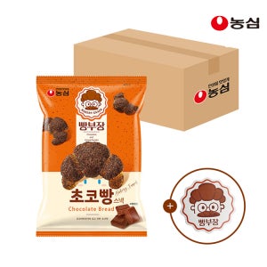 농심 빵부장 초코빵, 55g, 16개