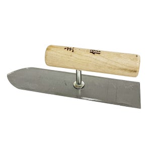 대천공업 미장용 흙손 DC-101 고대 쇠손 흙칼 빠데 50x210mm