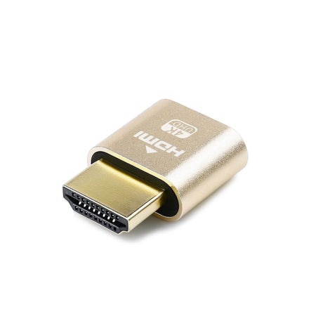 HDMI 더미플러그 4K 가상 모니터 디스플레이 어댑터 60hz