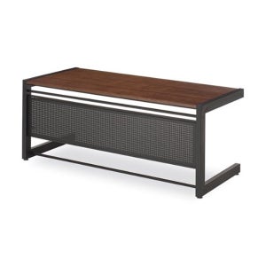 EU 재택근무 타공 앞가림판 10T 무늬목 사무실가구 사원용 책상