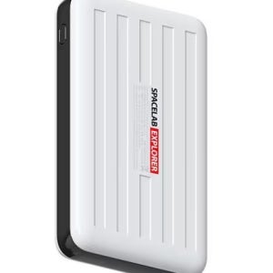 NASA 스페이스렙 65W 3포트 초고속 대용량 보조배터리 20000mAh LED + NASA 100W 케이블 USB-C 포함