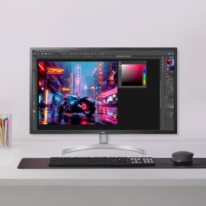 (8.1~출고)LG 32MN500MW 80cm(32인치) FHD 화이트 CCTV 사무용 엘지 모니터