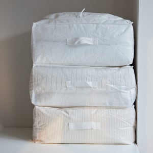 이불 패브릭백 정리함 이불보관함 부직포 파우치 리빙 박스 수납 보관백