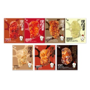 뺀닭 직화그릴드 닭다리살 7종 혼합 21 / 35팩