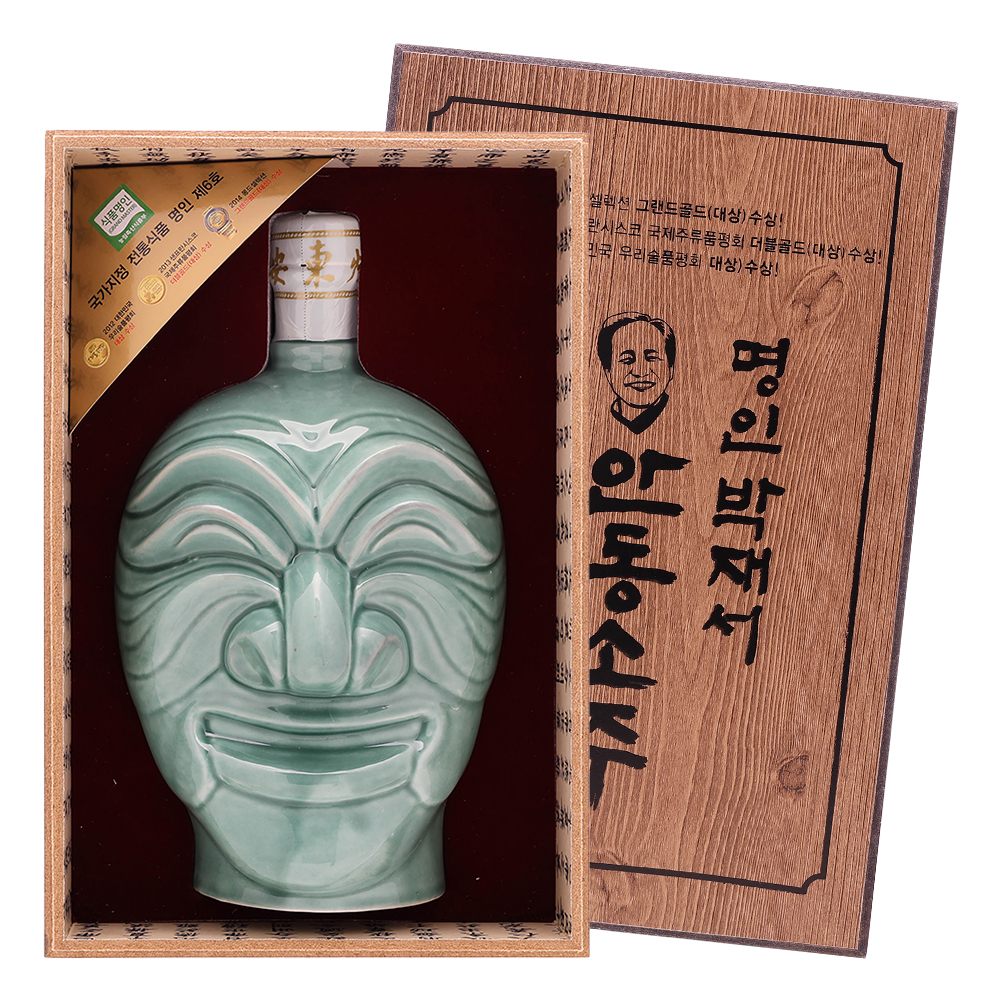 박재서 명인 안동소주 & 유기농 안주 세트