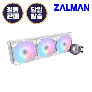 잘만 Alpha36 화이트 CPU쿨러 수랭 3열 라디에이터