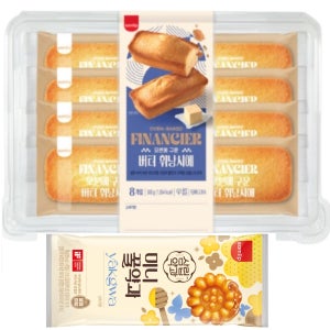 삼립 오븐에 구운 버터휘낭시에 1팩(8입) 360g