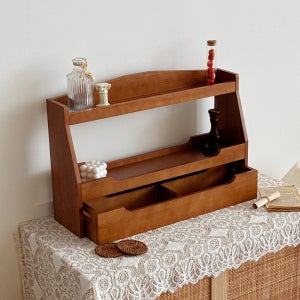 코코하임 베니 원목 2단 수납 선반 580 (DIY)