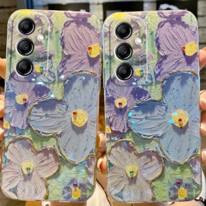 갤럭시 점프 퀀텀 풀커버 캐릭터 방지 S20 버디 A72 A52S 울트라 유화 케이스