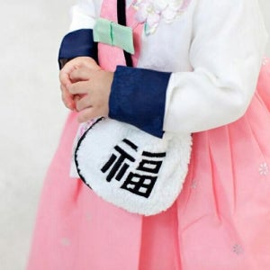 아기 용돈 주머니 복주머니 용돈 가방 크로스백