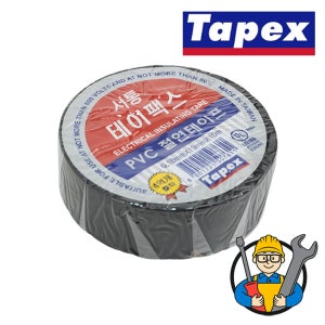 서통 테이텍스 전기테이프 19mmx10m 절연테이프 흑색