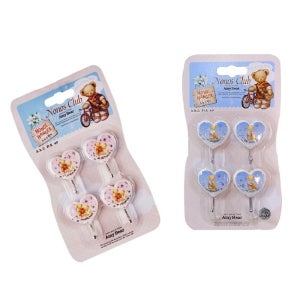 노노스 하트 행거(4개입)/벽고리 소품걸이 후크 주방 싱크대 욕실