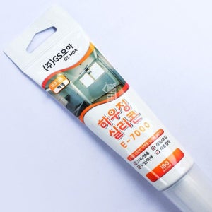 모아 하우징실리콘 E-7000(백색)/실링 변기 세면대 욕조 창틀 샷시 타일 접착 보수 다용도