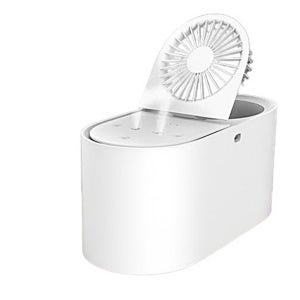 무선 선풍기 가습기 1.7L(ZQ-HM1000)/방향조절 대용량 초음파 가정용 사무실 듀얼분사