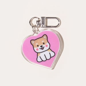 렌티큘러 아크릴 하트(양면) 키링 1개-1,000개 렌티키링 제작