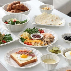 티니블랑 2인 그릇세트 한식 양식 신혼부부 접시세트