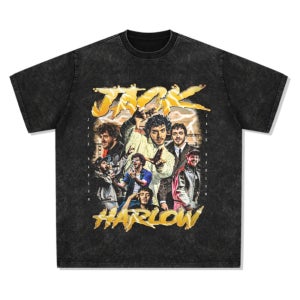 잭 할로우 Jack Harlow 프린트 티셔츠 반팔 긴팔 힙합 빈티지 래퍼 뮤지션 가수 팝