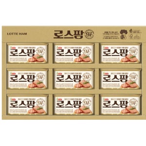 설날 추석 스팸선물세트 로스팜 통조림 캔 명절 종합선물 전용 종이쇼핑백 포함